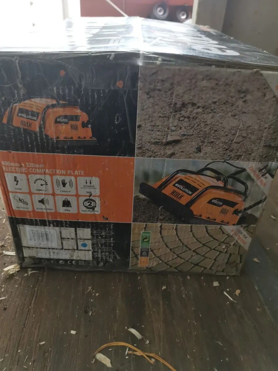 Compaction Plate "Evolution Hulk" Wacker Plate - Image 3