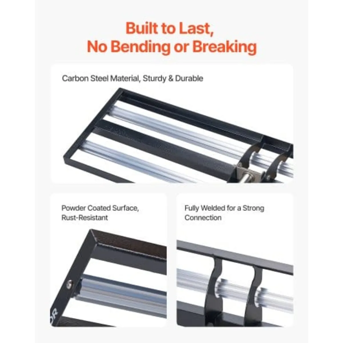 Updated Lawn Leveling Rake with Roller, 36" x 10" - Image 2