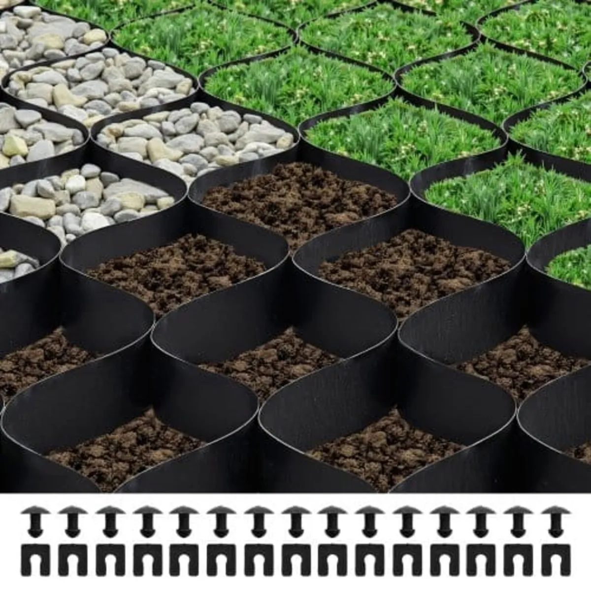 Gravel Grid, 2 Inch Depth, 26.87 x 3.94 FT / 8200 - Image 1
