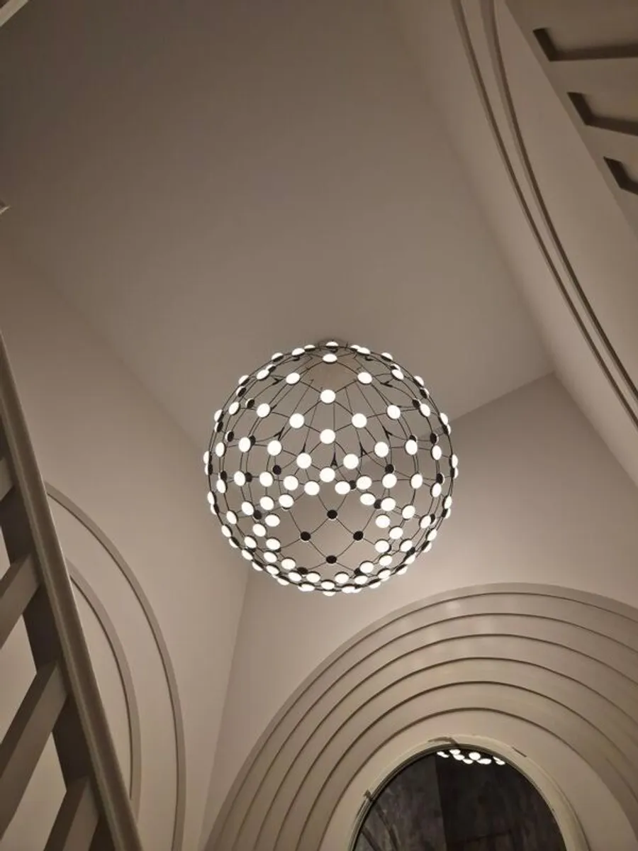 Authentic Luceplan Mesh  Pendant Light  Francisco Gomez Paz Design - Image 4