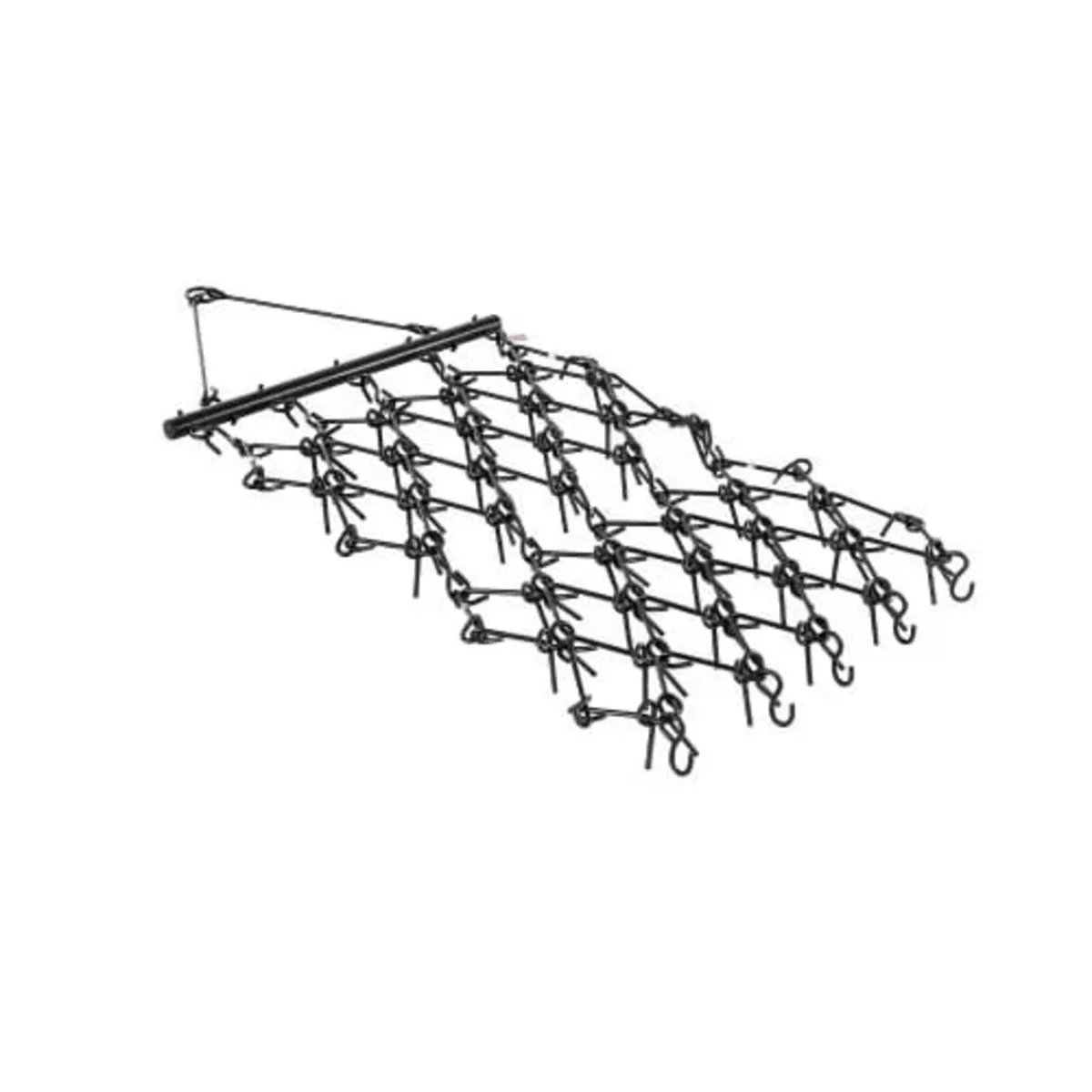 Drag Harrow, 4 x 4 ft Durable Chain Harrow with 69 - Image 1