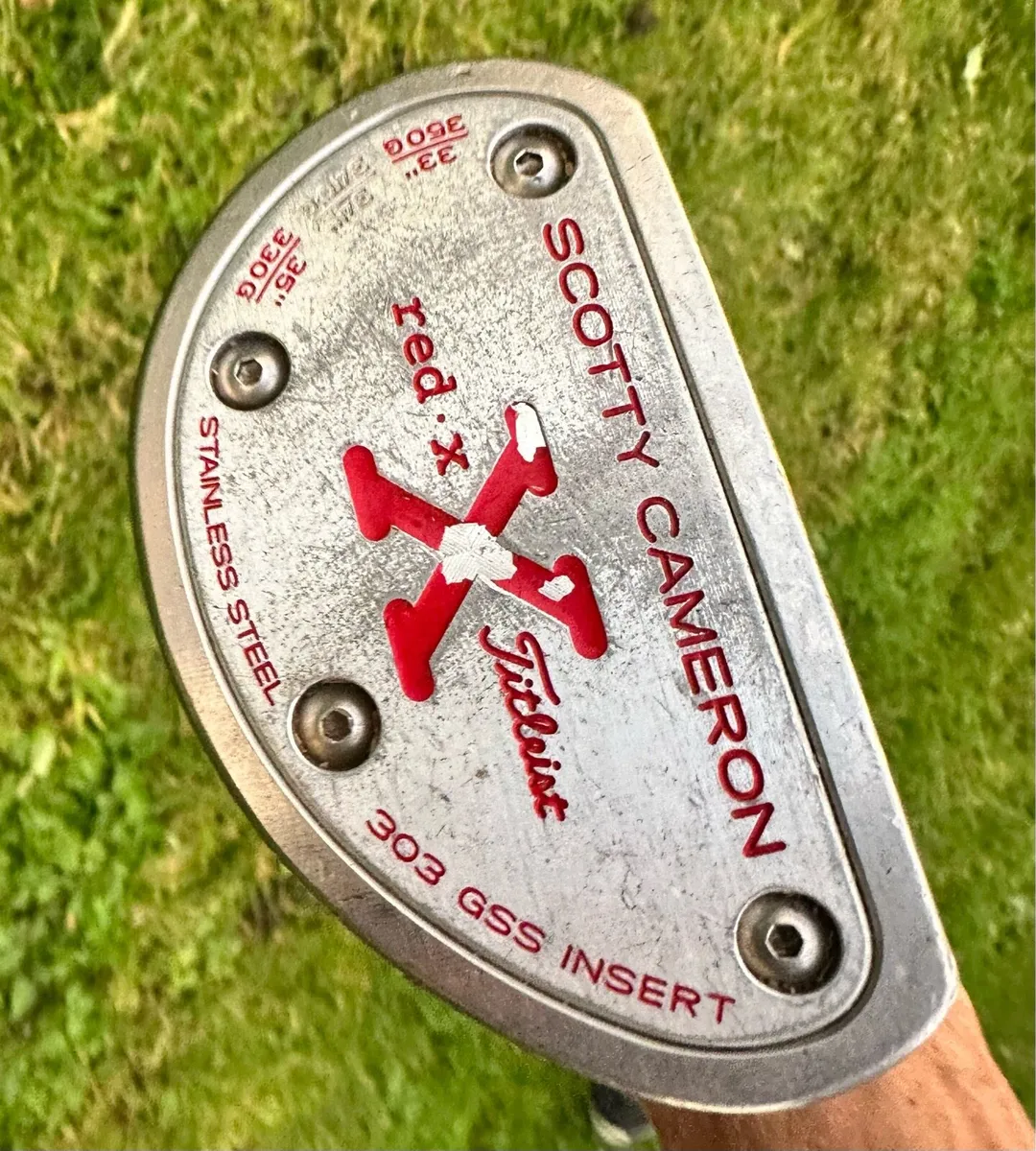 Scotty Cameron Titleist Red X Putter 34” - Image 3