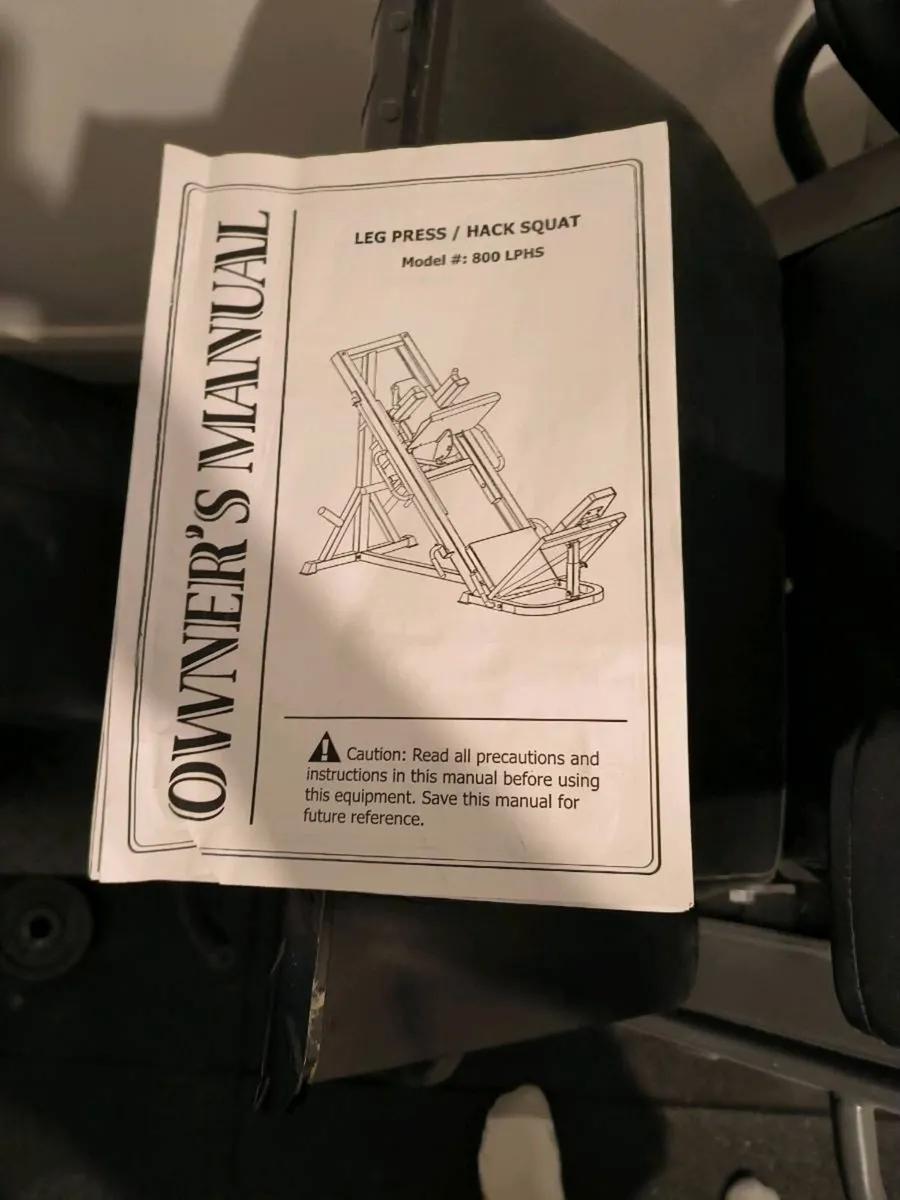 Leg Press/Hack Squat Power mark 800 LPHS - Image 4