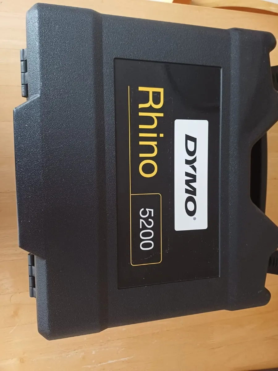 DYMO Rhino Industrial 5200 Label Maker - Image 4