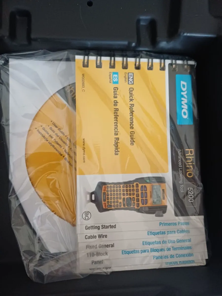 DYMO Rhino Industrial 5200 Label Maker - Image 1