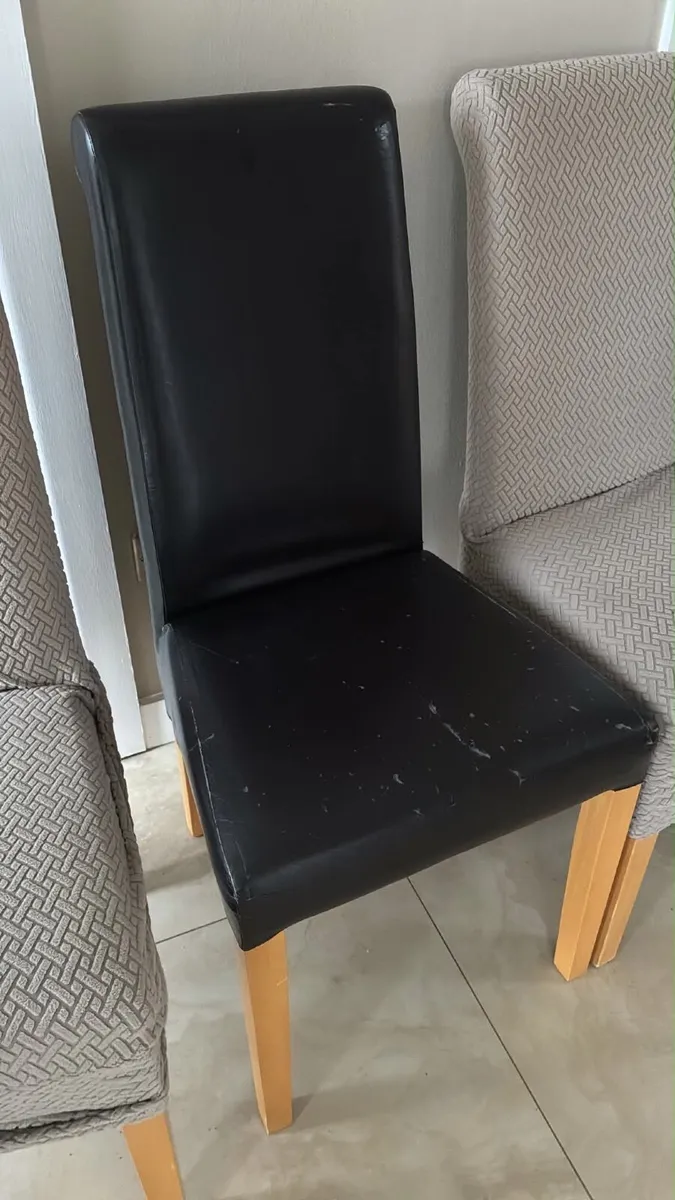 5 Dining Room chairs - Free - Image 2