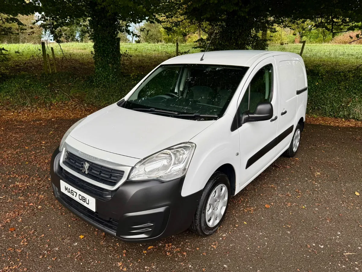 Late 2017 Peugeot Partner  NO VAT  (VRT €250) - Image 1
