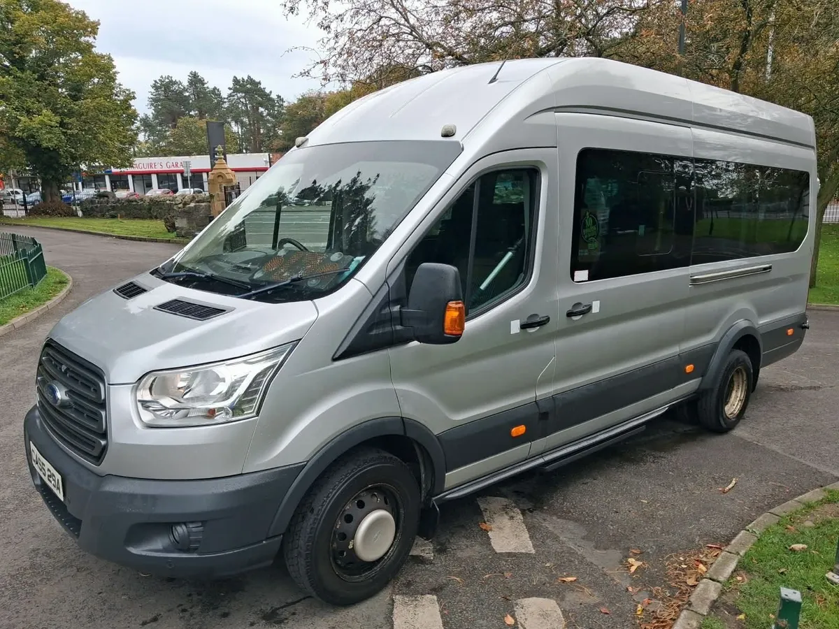 Ford Transit 2015 17 Seat Minibus - Image 1