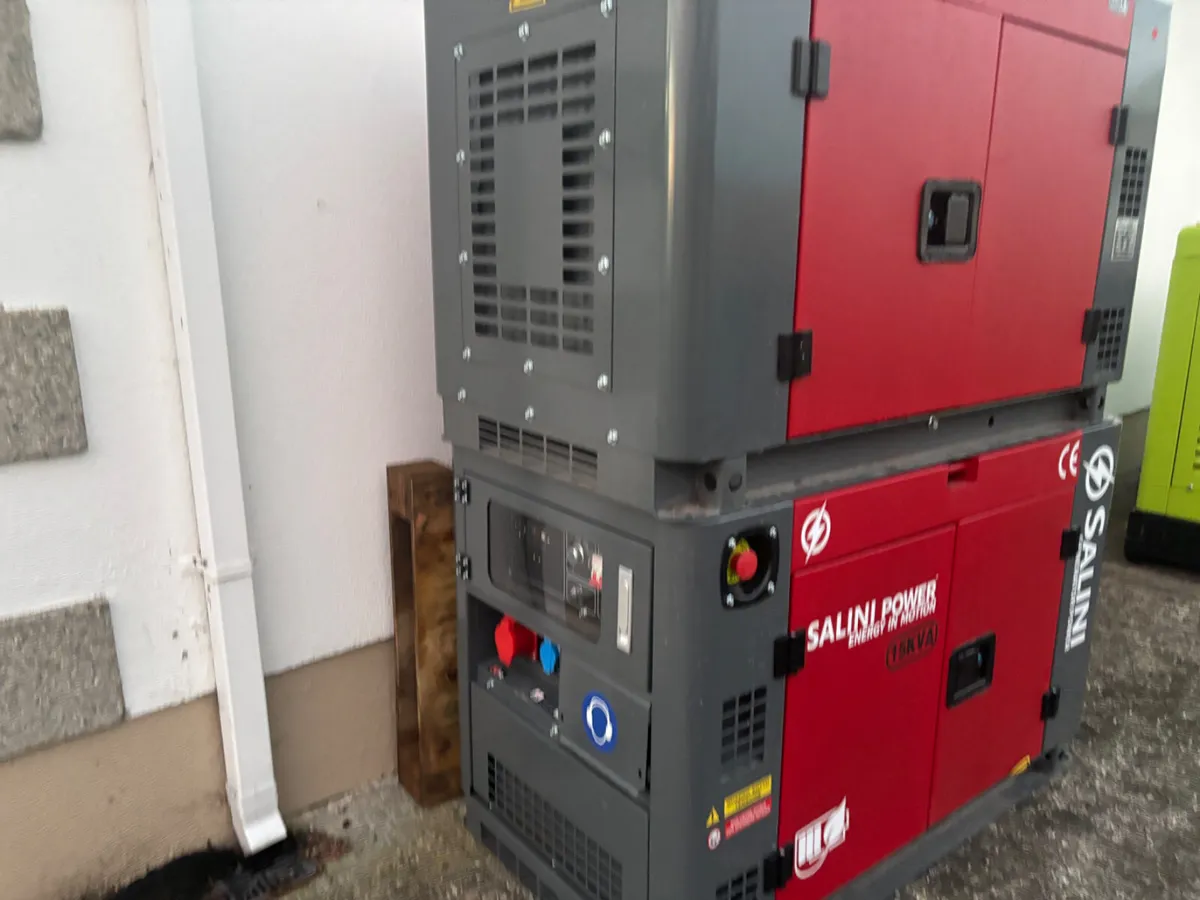 Salini Power 15 kVA Silent Diesel Generator - Image 2