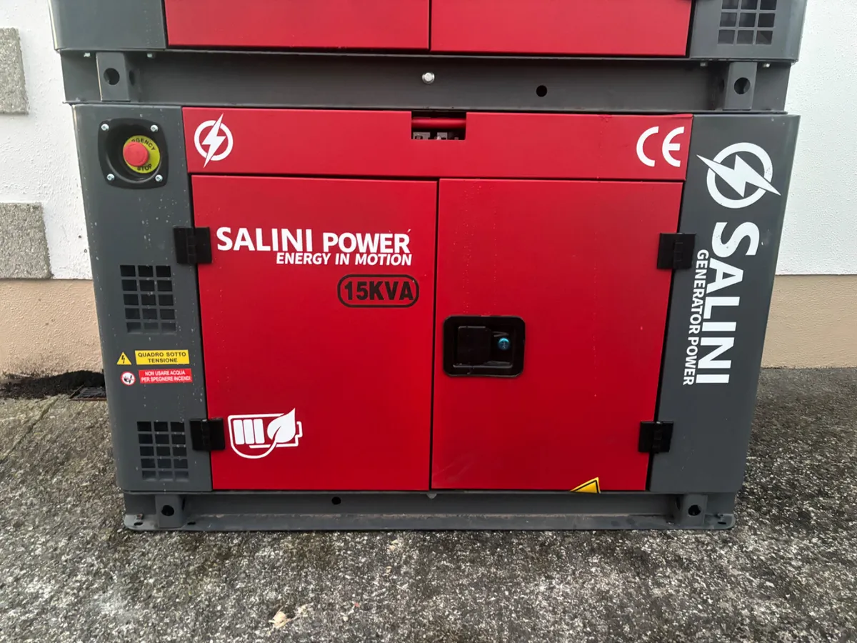 Salini Power 15 kVA Silent Diesel Generator - Image 1