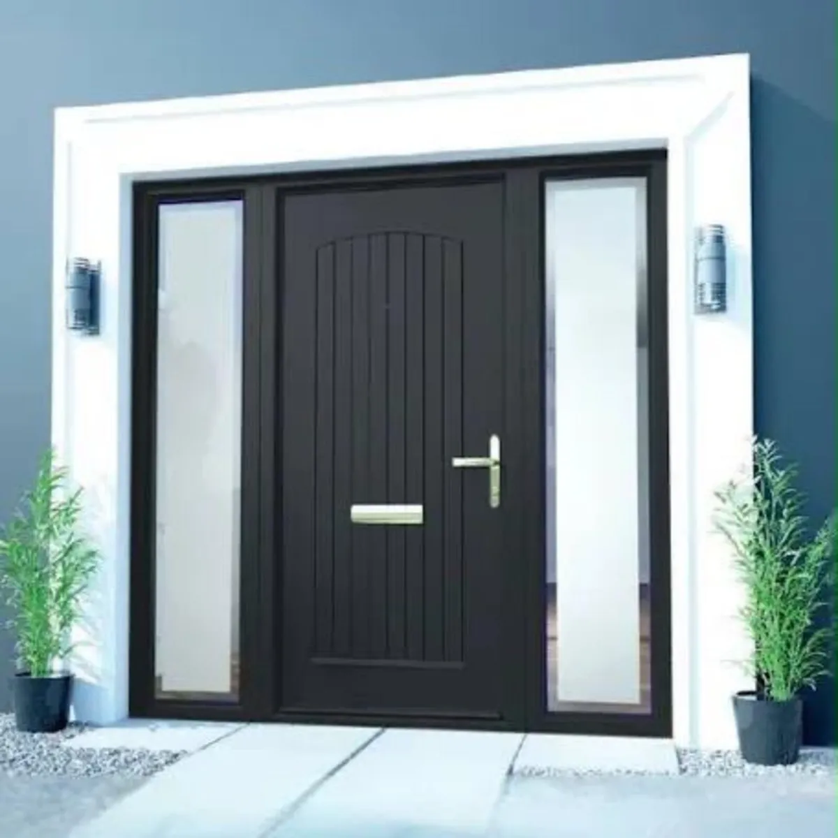 Composite doors 2100mm by 900mm - Image 2