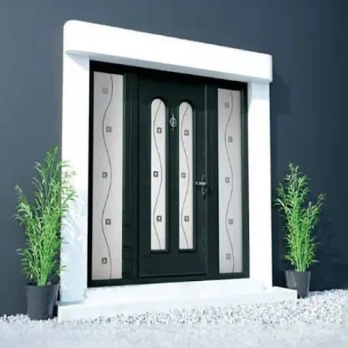 Composite doors 2100mm by 900mm - Image 3