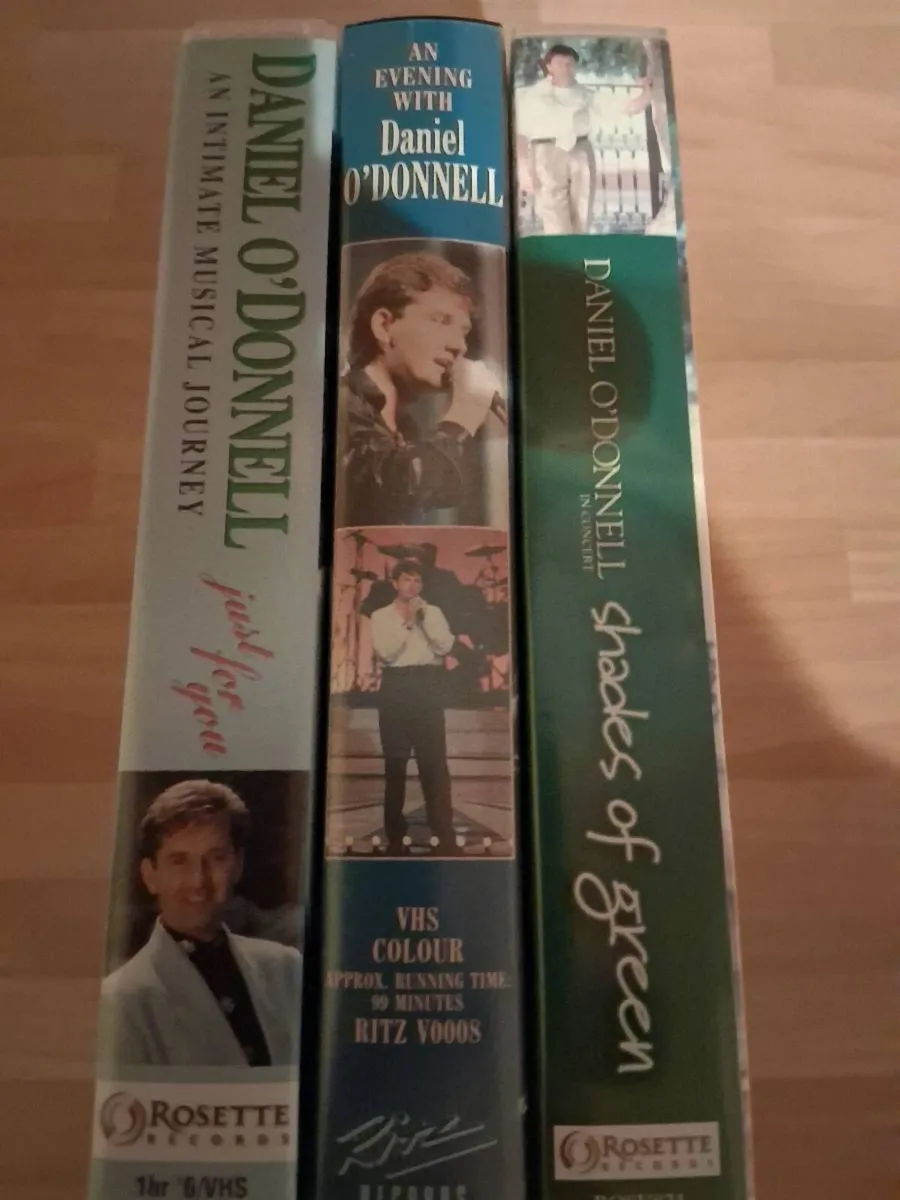 Daniel O Donnell videos x3 - Image 1