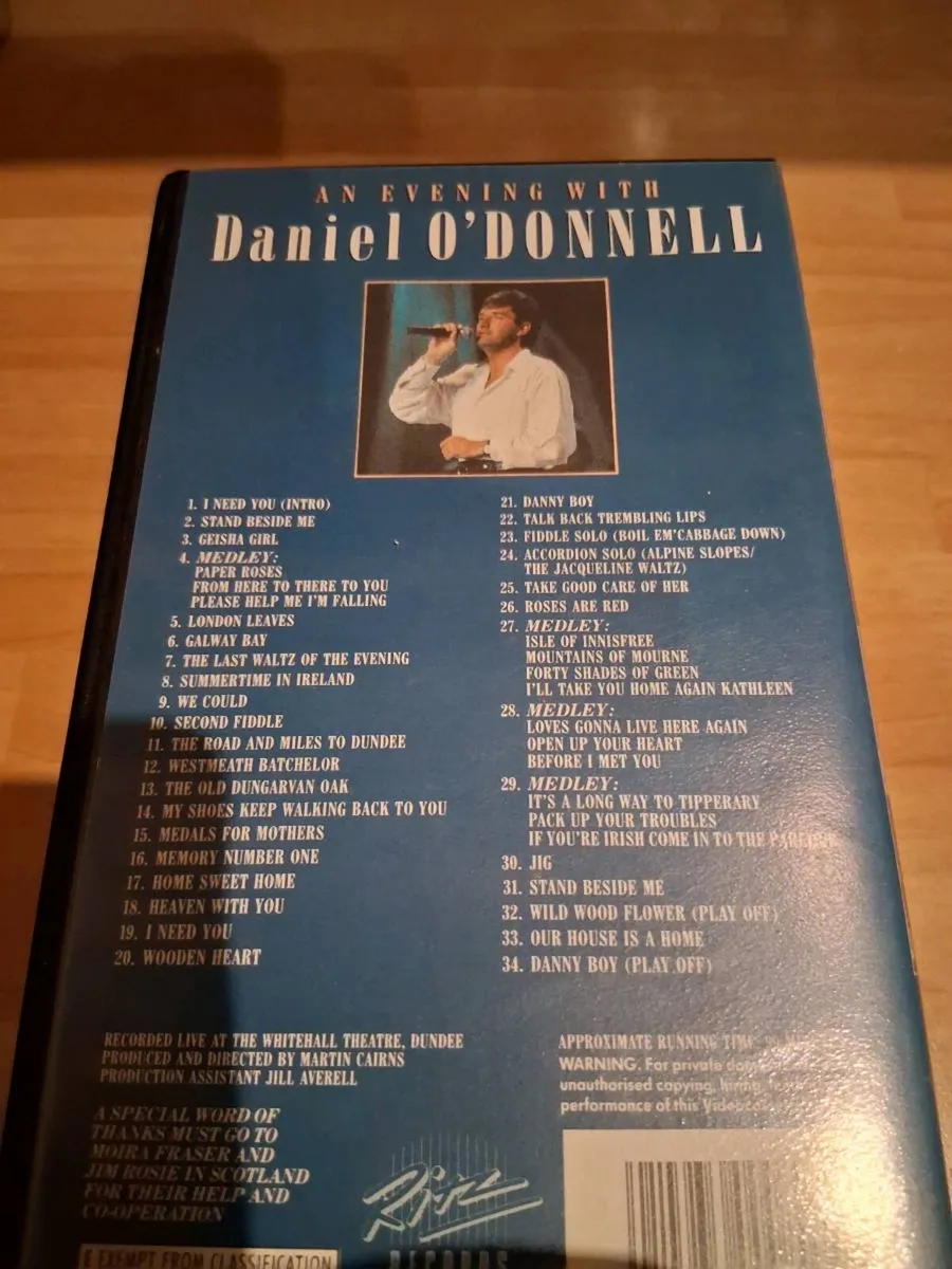 Daniel O Donnell videos x3 - Image 4