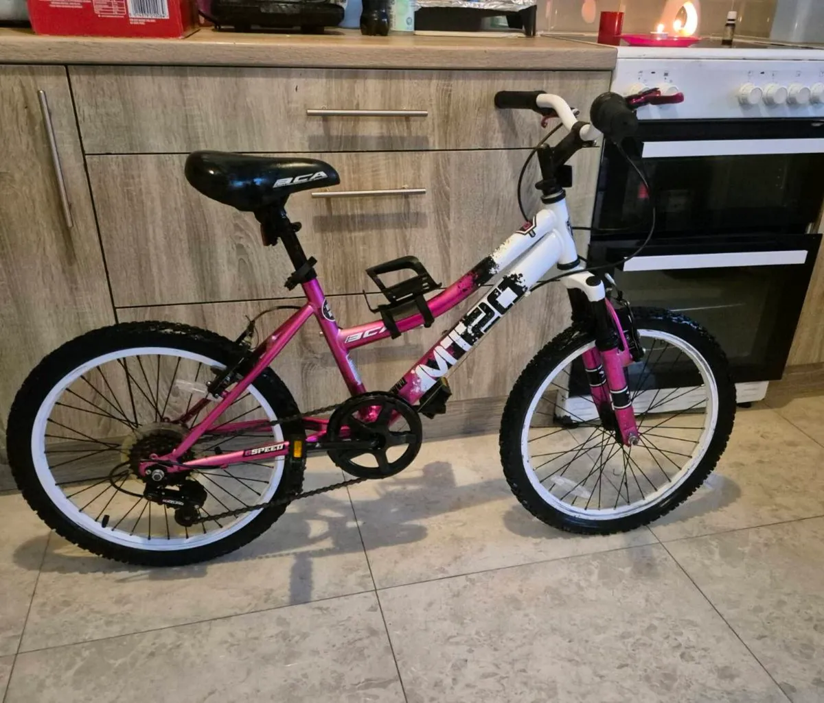 MT20 GIRLS MOUNTAIN BIKE  WHEELS SIZE: 20 INCHES, - Image 4