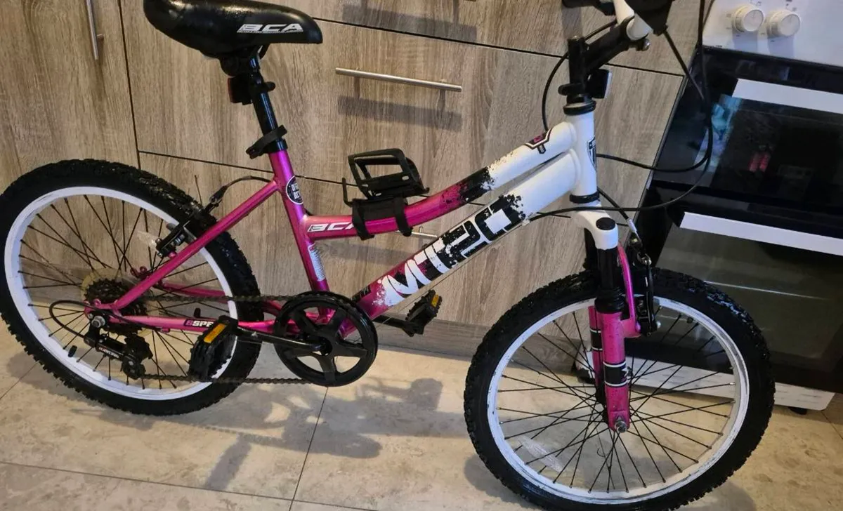 MT20 GIRLS MOUNTAIN BIKE  WHEELS SIZE: 20 INCHES, - Image 2