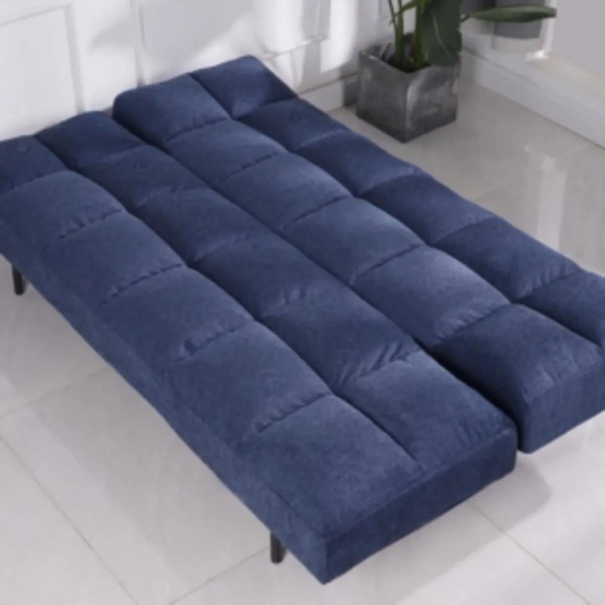 Brand new Boston denim blue sofa bed reduced - Image 2