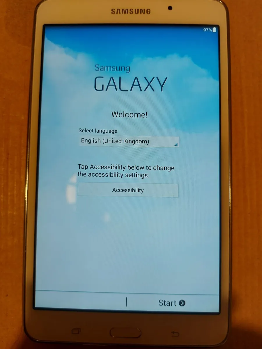 Samsung Galaxy Tab, 7 inch, 8GB, Model SM-T210 - Image 2