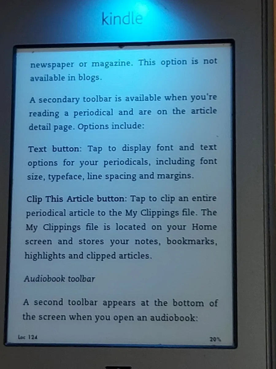 Amazon Kindle in beautiful leather Case with Light - Image 3