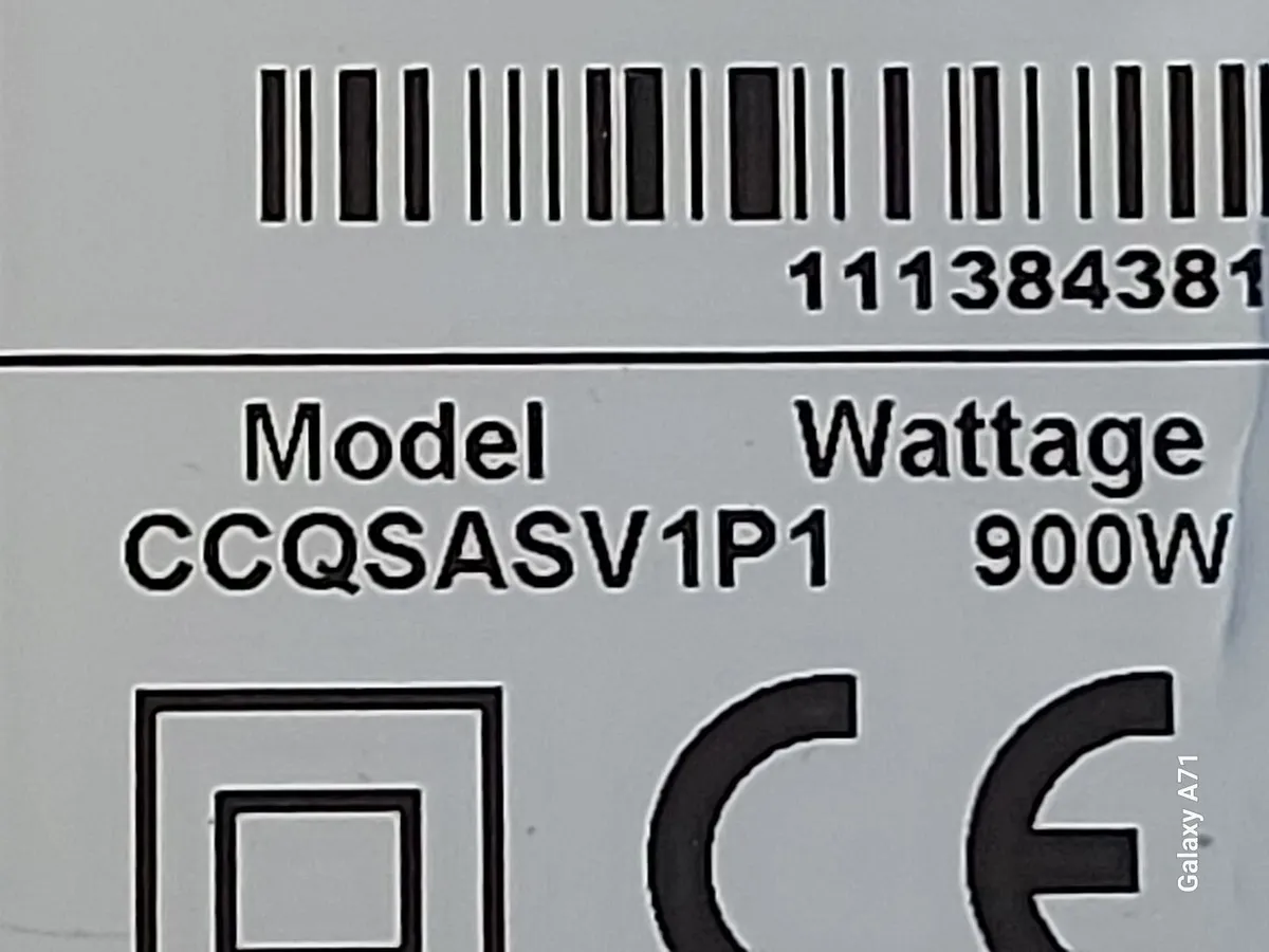 VAX Bagless Vacuum Cleaner, Model CCQSASV1P1 - Image 4