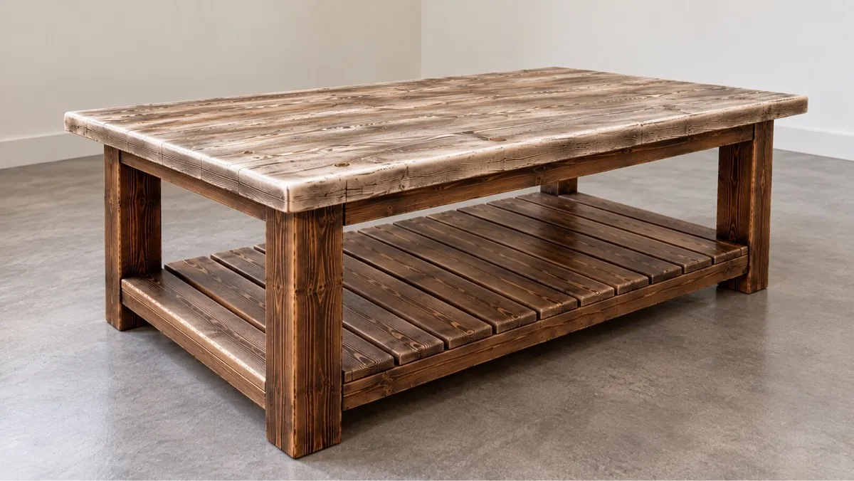 19th Century Mexican Inspired Coffee Table - Image 2