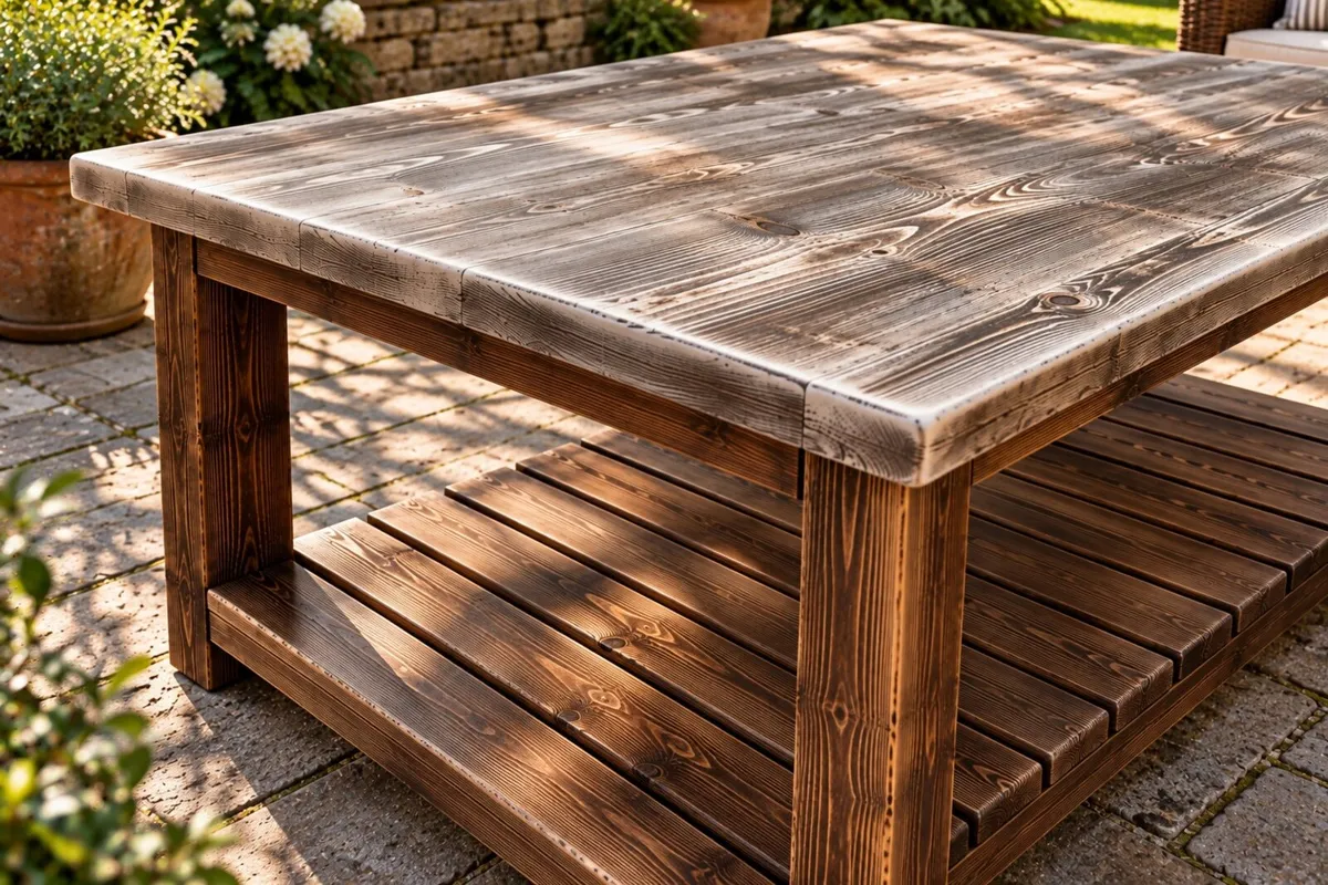19th Century Mexican Inspired Coffee Table - Image 4