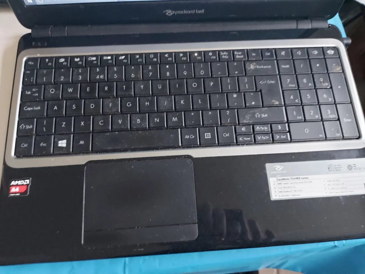 Packard Bell 15.6 Laptop, EasyNote TE69KB, 8GB 1T - Image 4