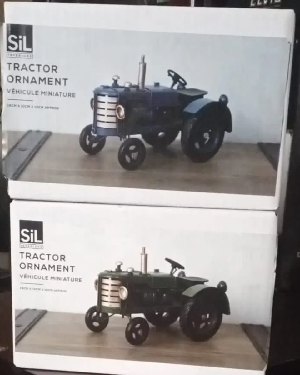 VINTAGE  TIN BIG BOYS tractors models .. - Image 2