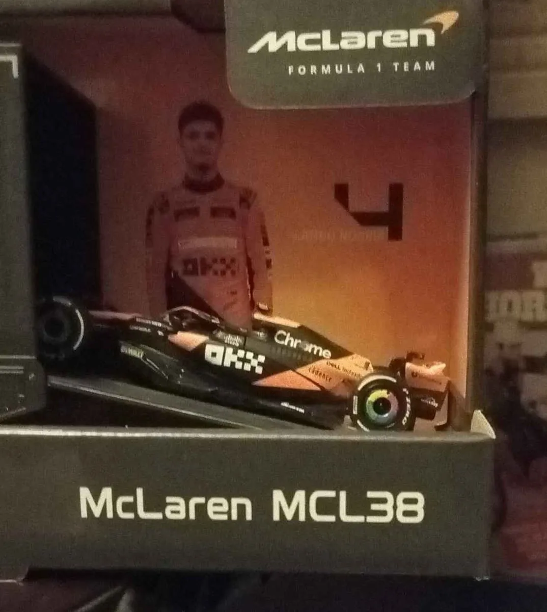 MCLAREN FORMULA 1 MCL 38 DIECAST MODEL - Image 4