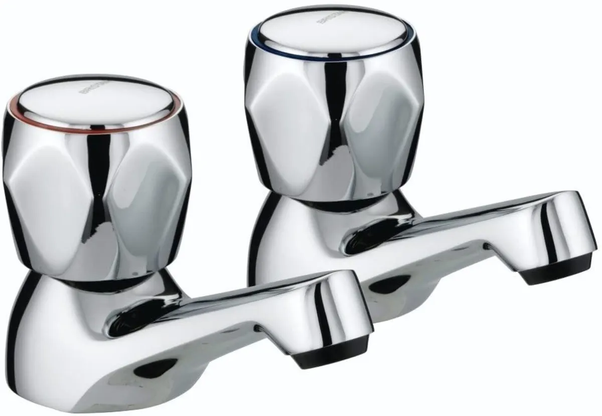 Brand new in the box Bristan club bath taps - Image 1