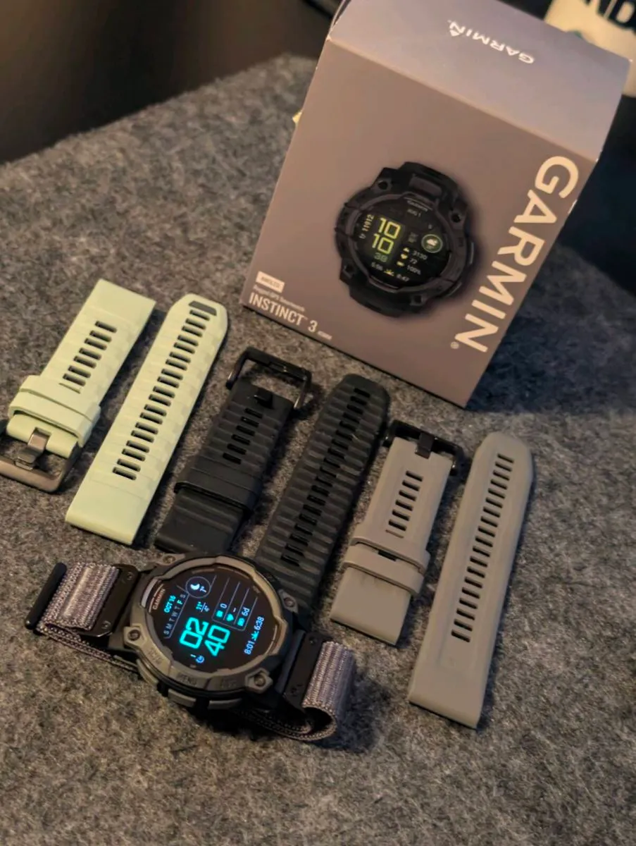 Garmin Instinct 3 Amoled 45MM WBox/Receipt - Image 3