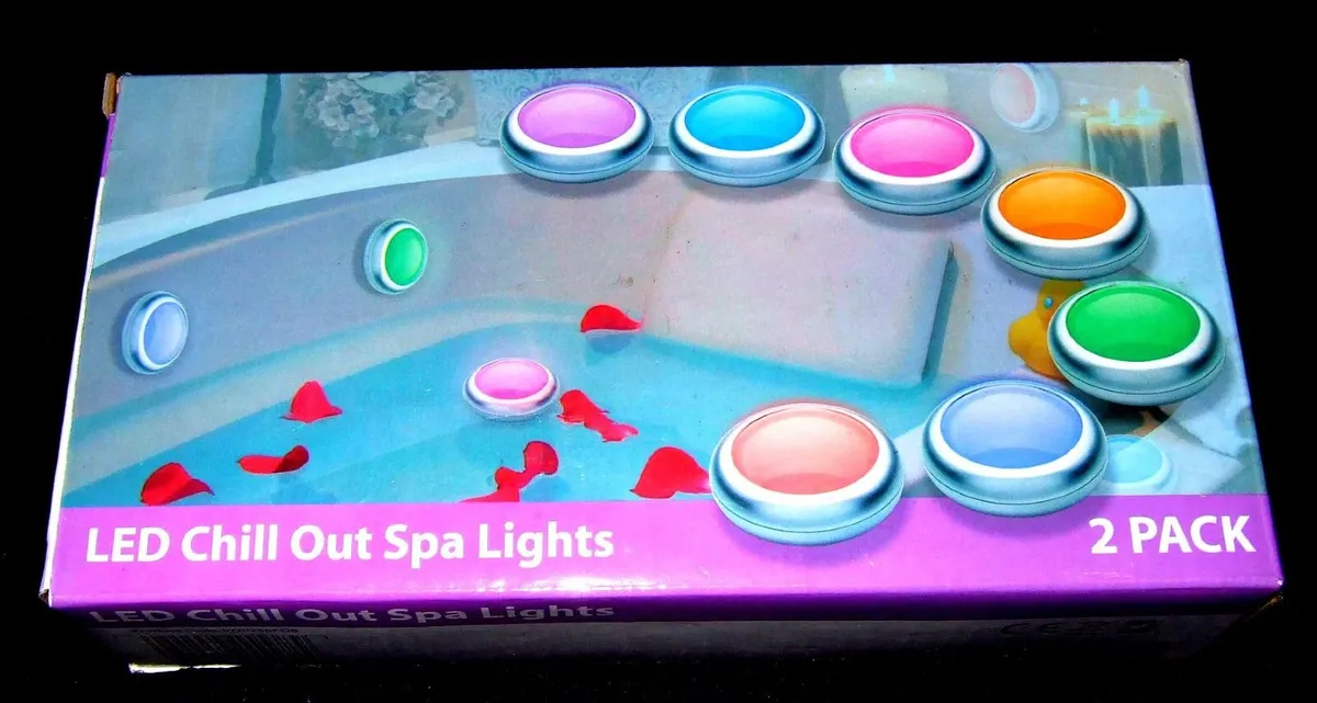 LED Chill Out Spa Lights BNIB-Quantity Available - Image 4