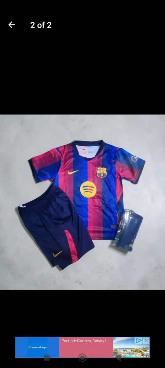 BARCELONA ( LAMINE YAMAL 10 ) KIDS KIT, SIZE 10/11 - Image 2