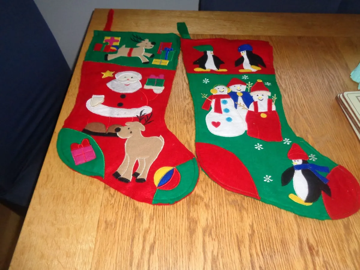 Christmas Stockings x 2 for Sale - Image 1