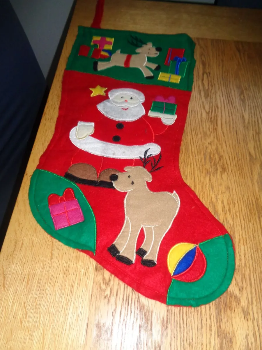Christmas Stockings x 2 for Sale - Image 2