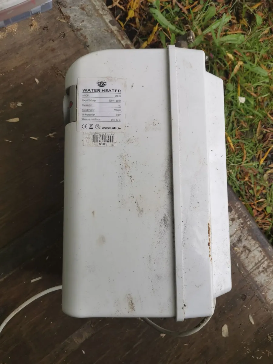 Water Heater atc under sink 2kW 10L model Z10=U - Image 2
