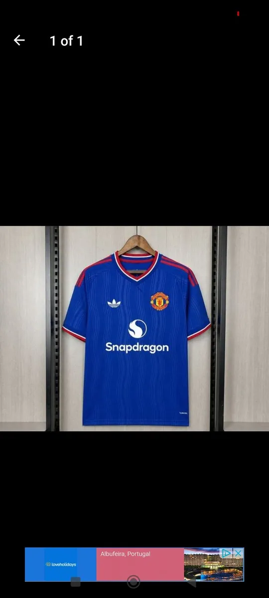 MAN UTD 26/27 JERSEY( RED/ BLUE) S, M , XL. - Image 1