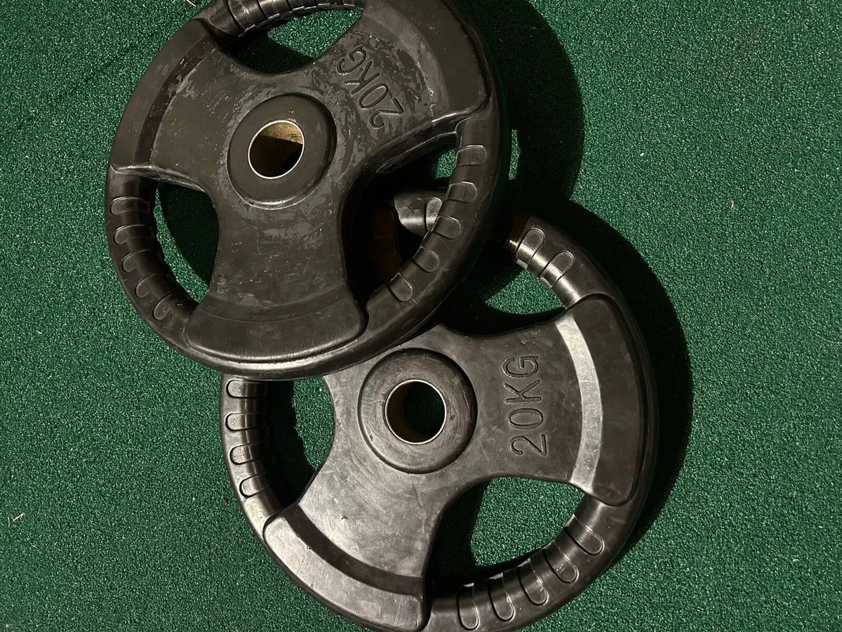 2 x 20kg Olympic plates