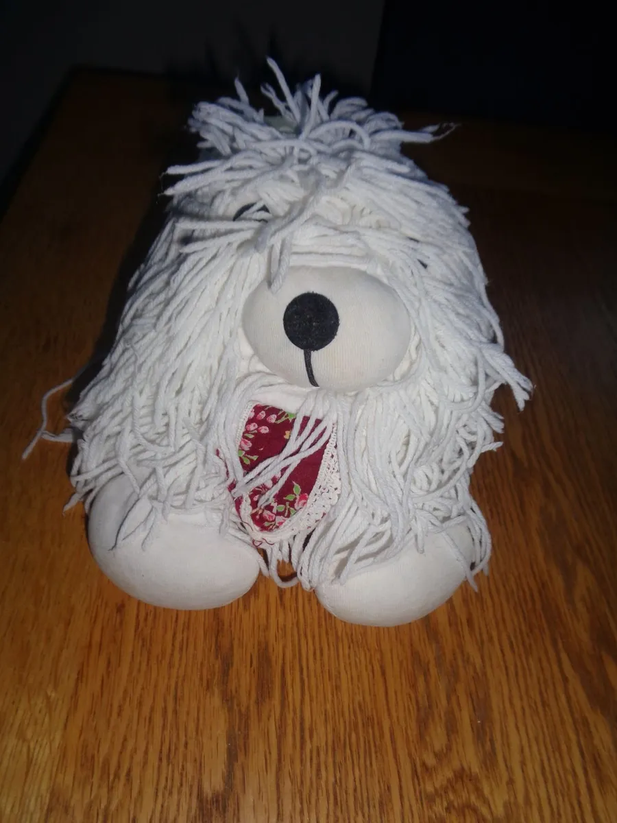 White Rag Dog for Sale - Image 1