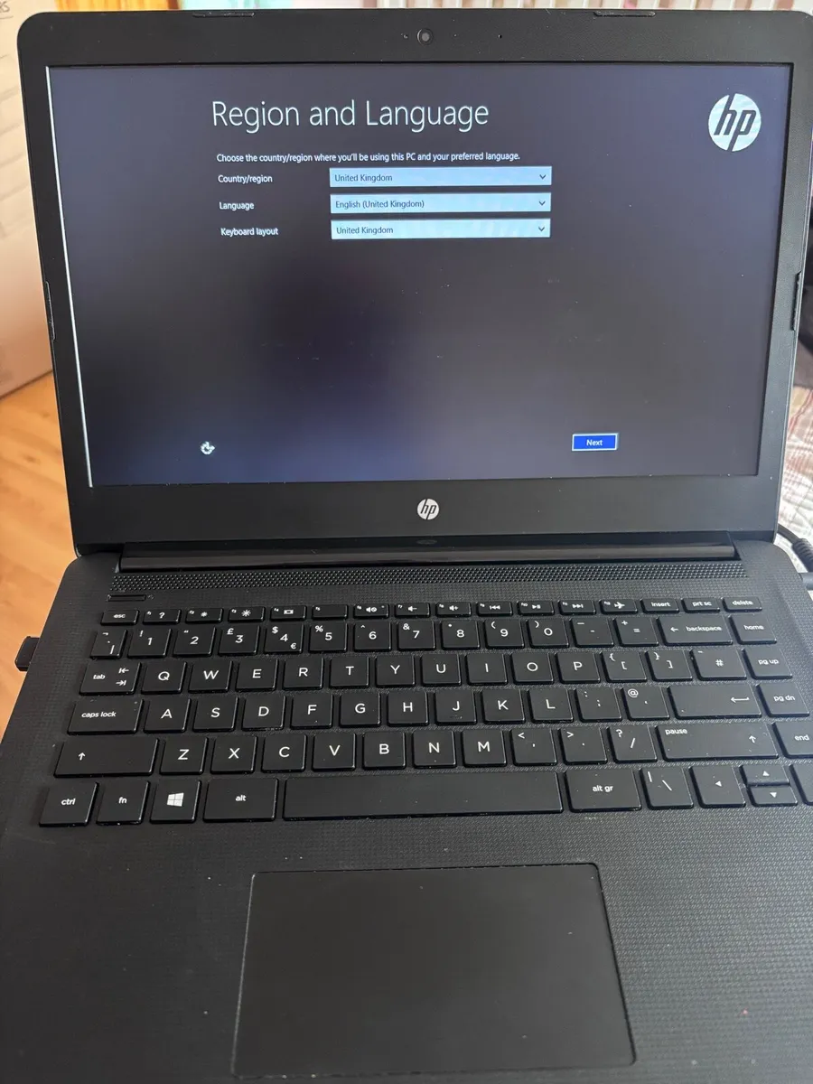 HP laptop - Image 1