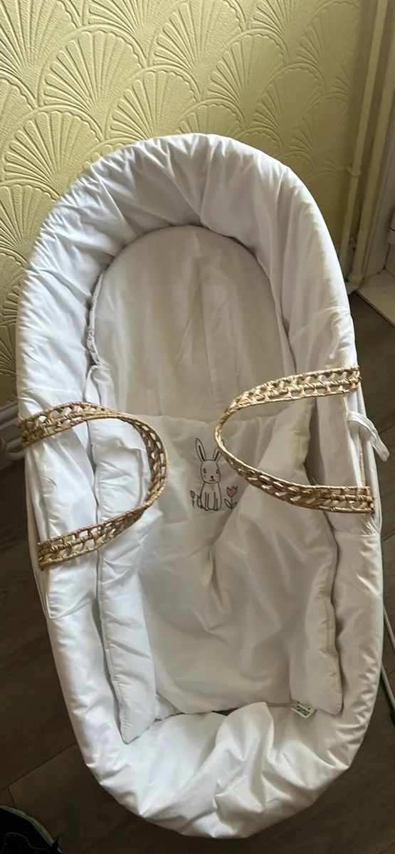 Moses basket, bouncer& microwable steriliser. - Image 2