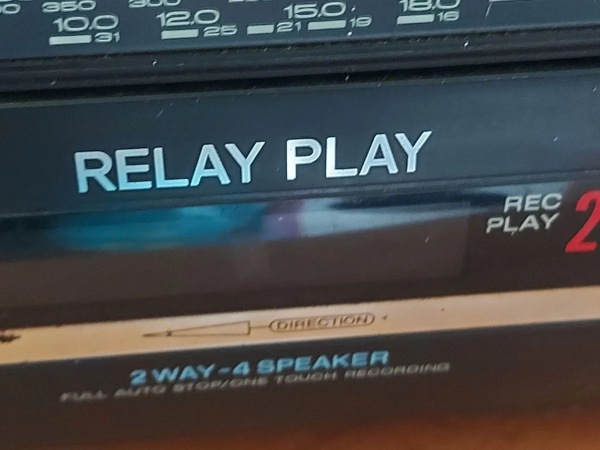Panasonic Portable Stereo, Model RX-FT500 - Image 2