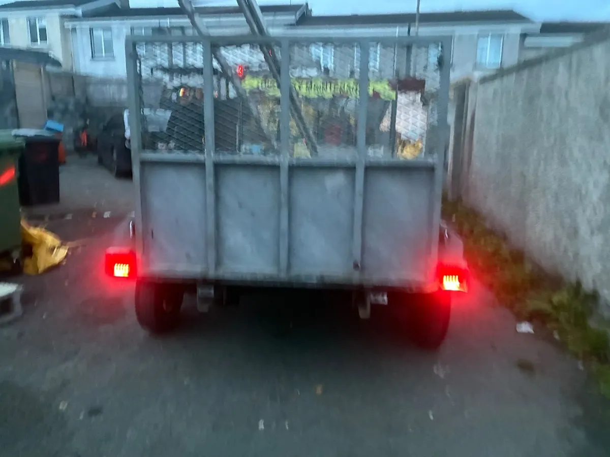 Trailer 4 wheel mint - Image 2