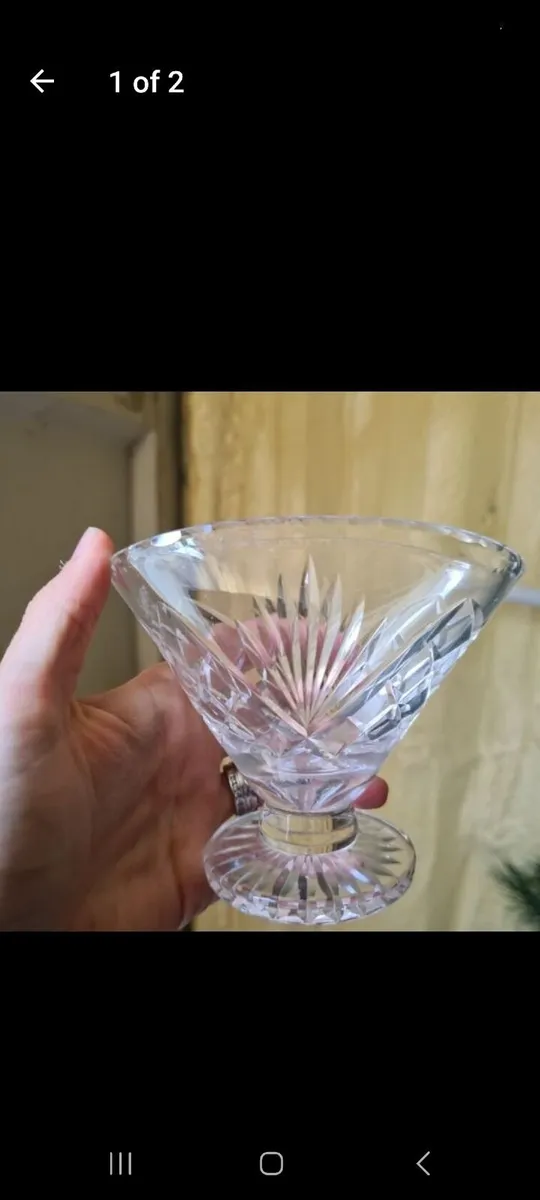 Crystal bowl - Image 1