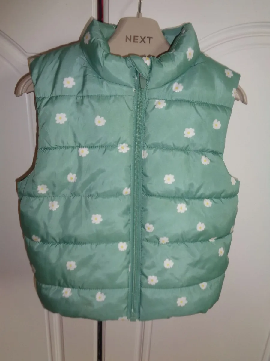 M&S Girls Shell Padded Gillet for Sale Girls Shell - Image 1