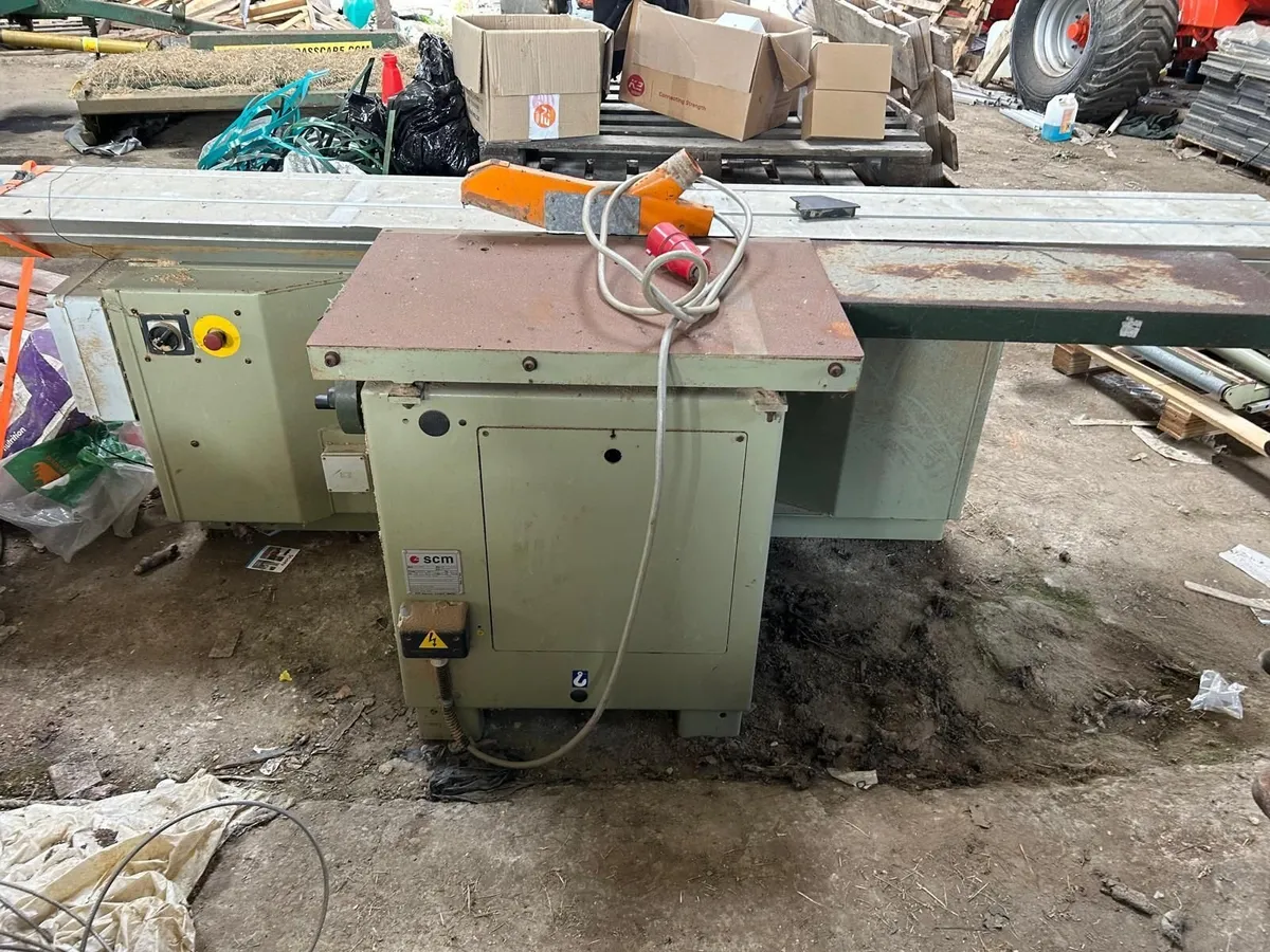 SCMI320 Sliding table saw (3 phase) - Image 1