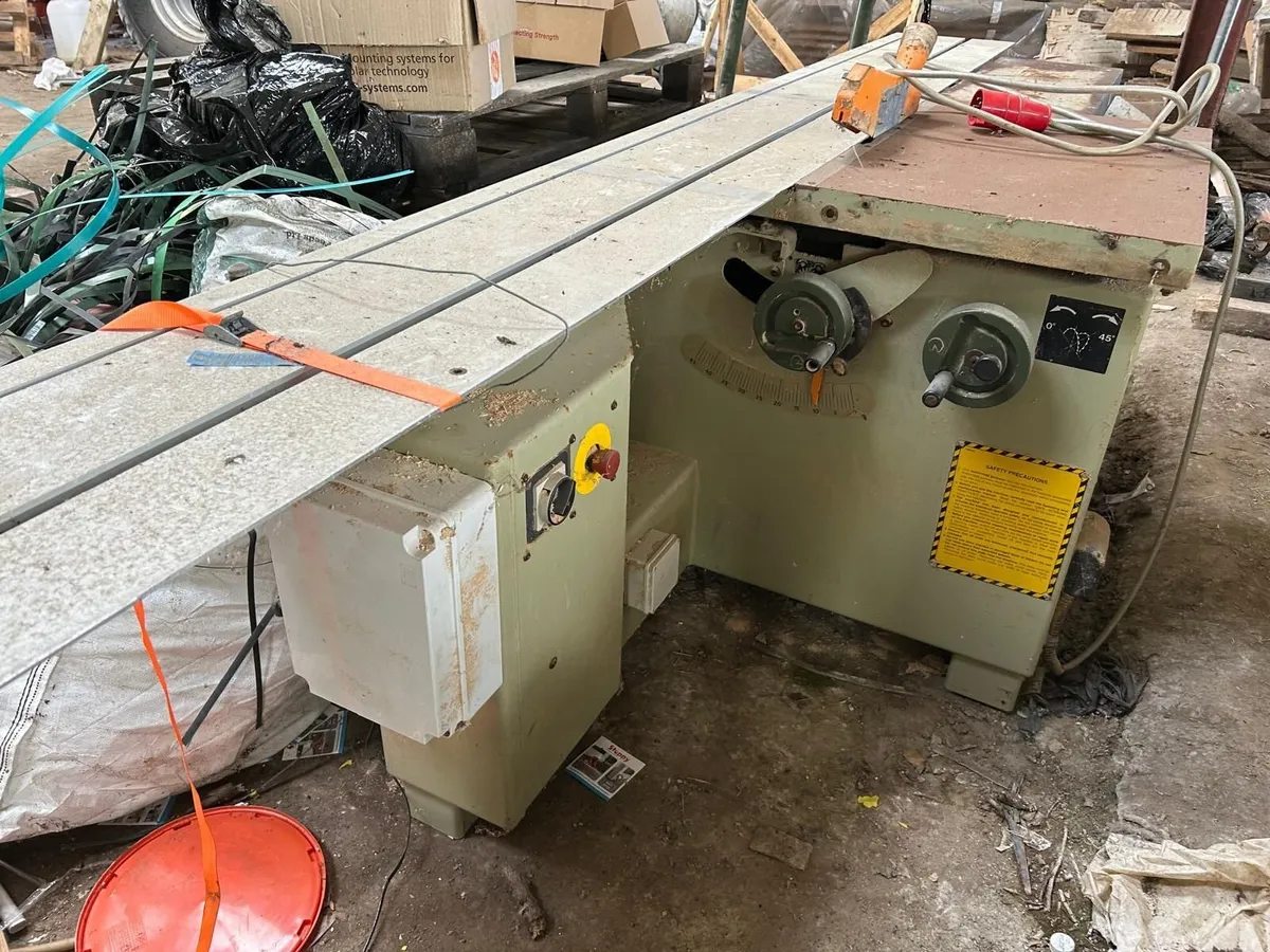 SCMI320 Sliding table saw (3 phase) - Image 2