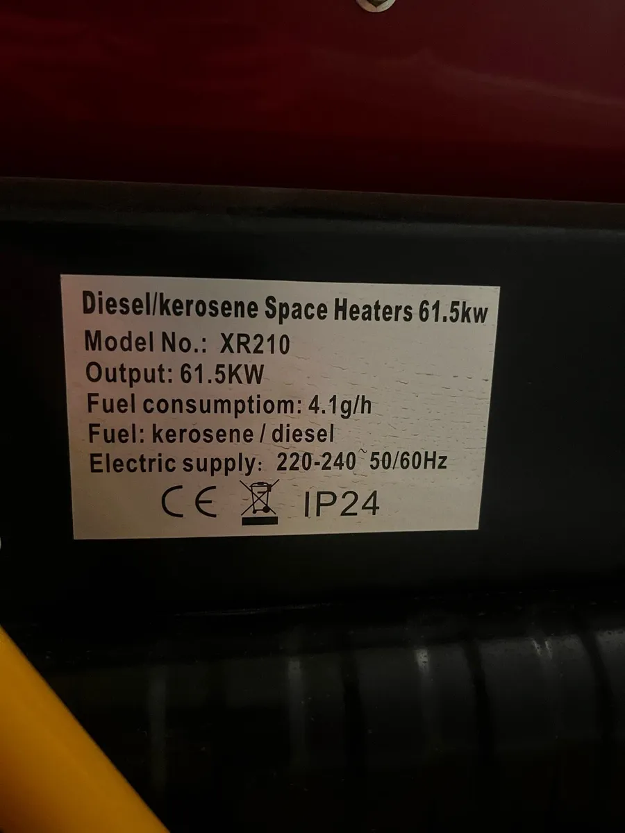 Workshop / space heater - Brand New - Image 3