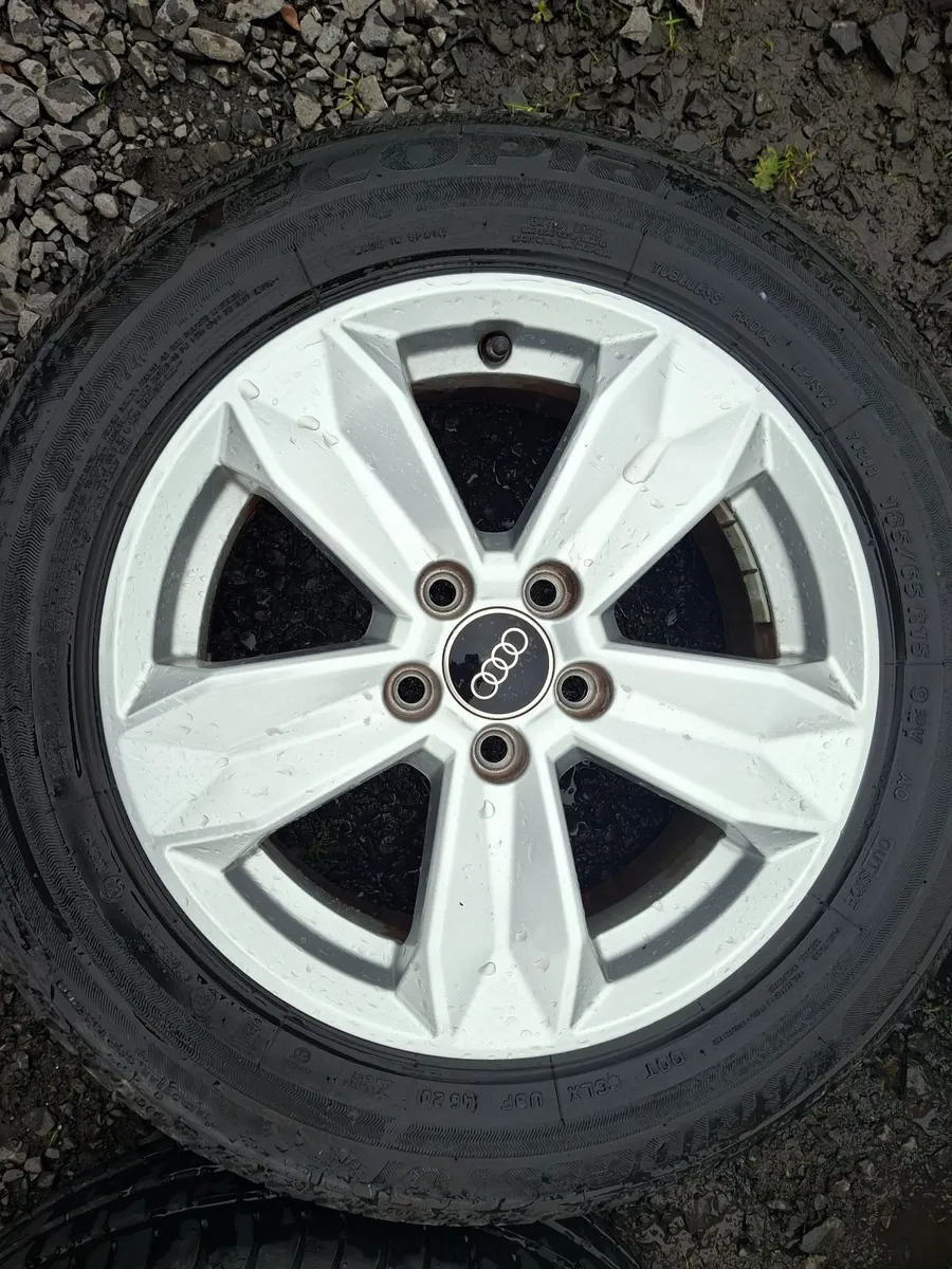 15" A1 , Polo,  Ibiza,  Fabia Alloys with tyres - Image 2