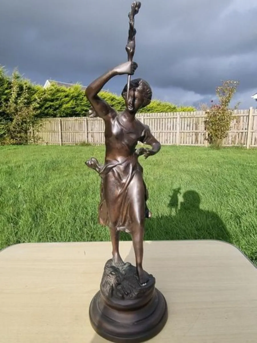 Victor Rousseau, bronze figure - Image 4